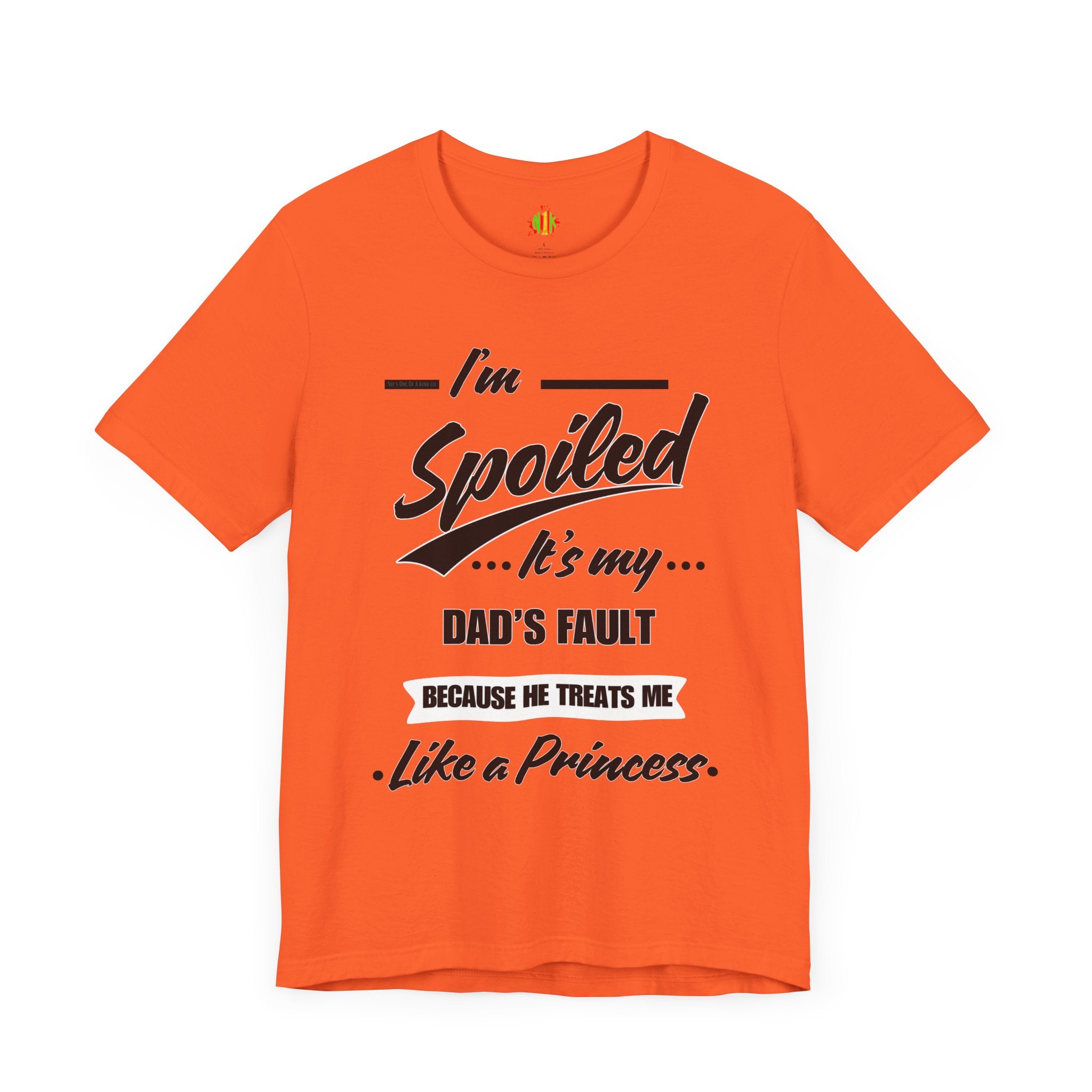 Spoiled Princess T-Shirt - Perfect Gift for Dads, Birthday and Celebration